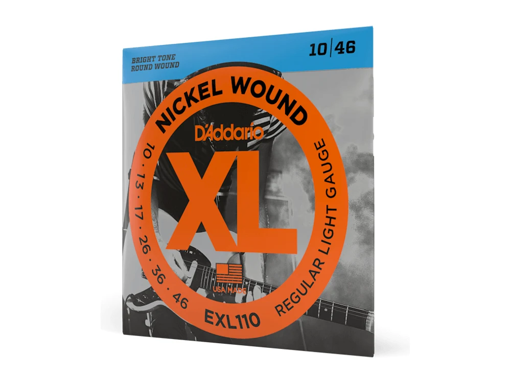 D’Addario XL Nickel Wound EXL110 — photographie produit