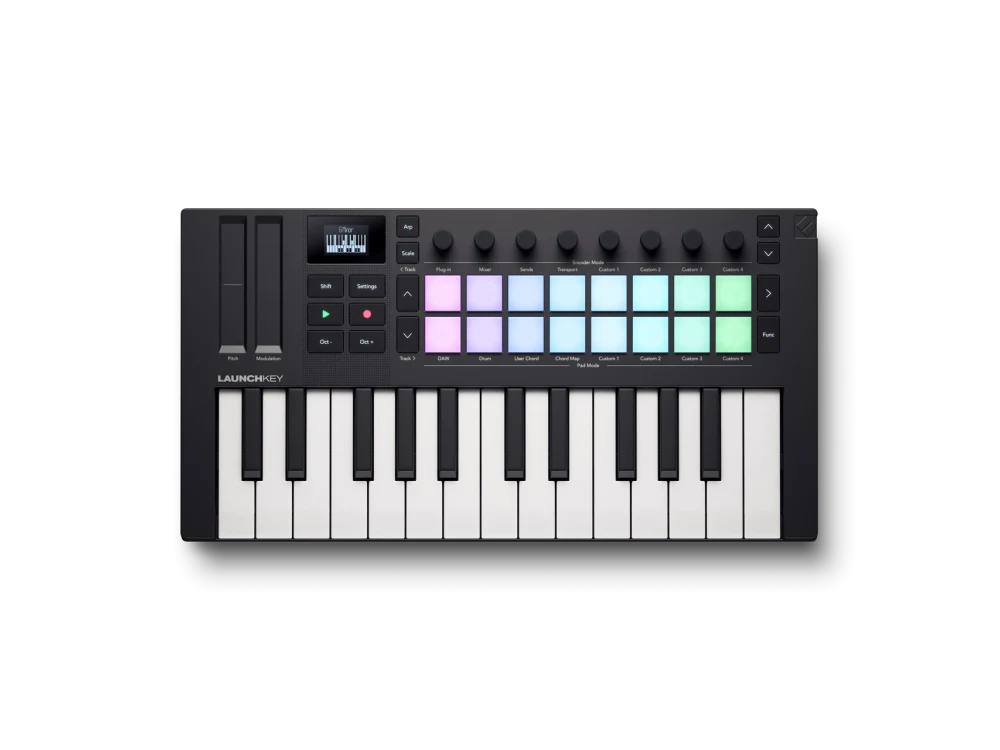 Novation Launchkey Mini 25 · MK4 — photographie produit