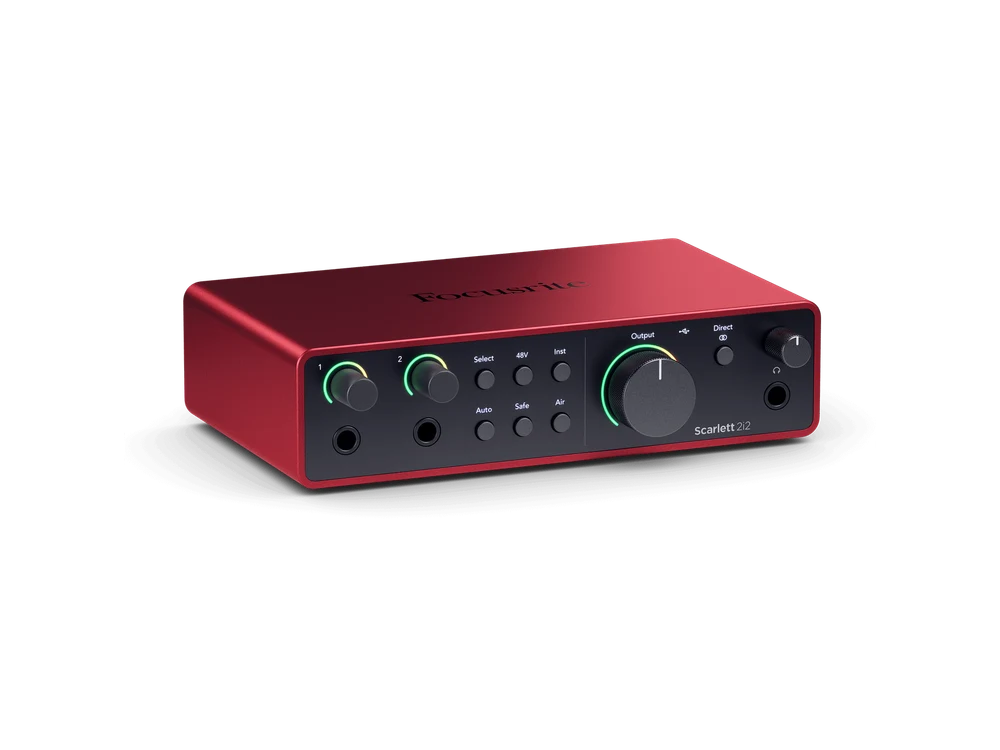 Focusrite Scarlett 2i2 · 4e génération