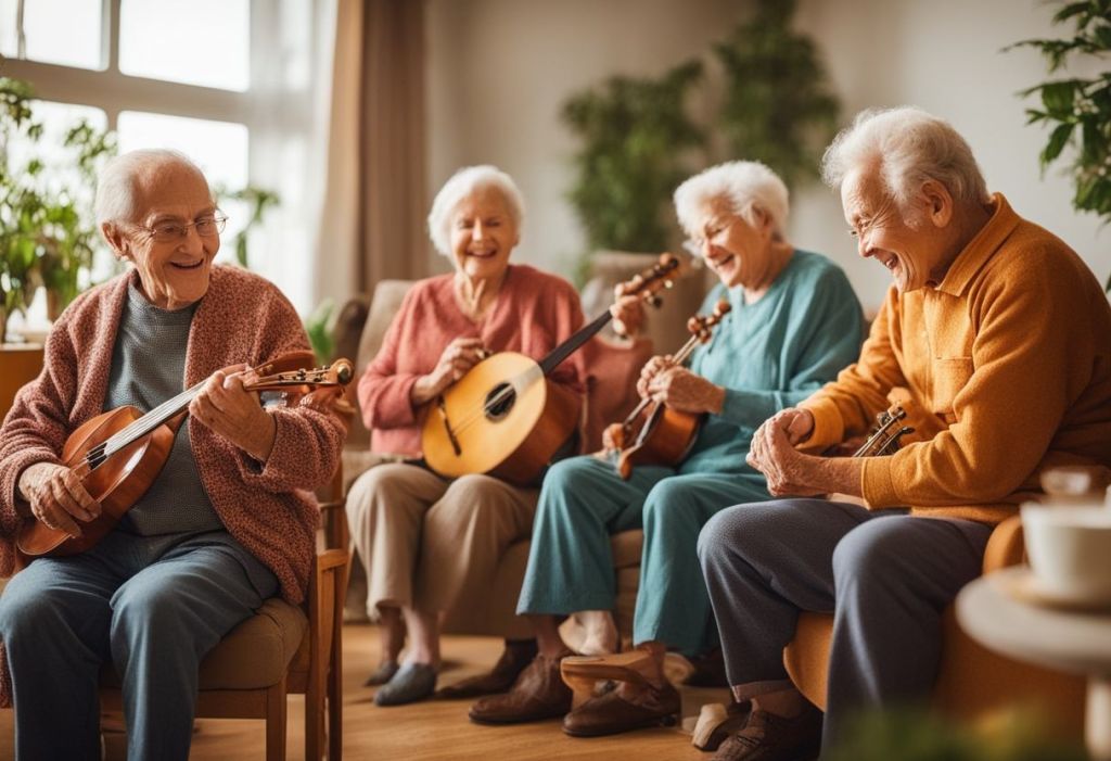 Animation musicale pour maison de retraite