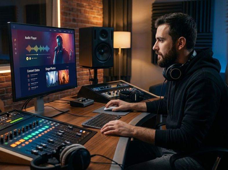 Créer un site de musicien efficace avec les conseils de Julien Jimenez