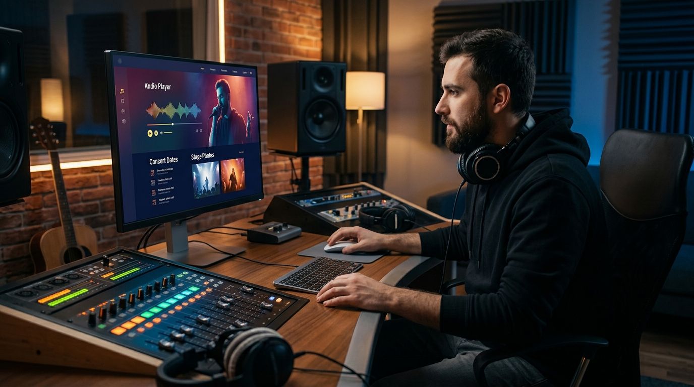 Créer un site de musicien efficace avec les conseils de Julien Jimenez