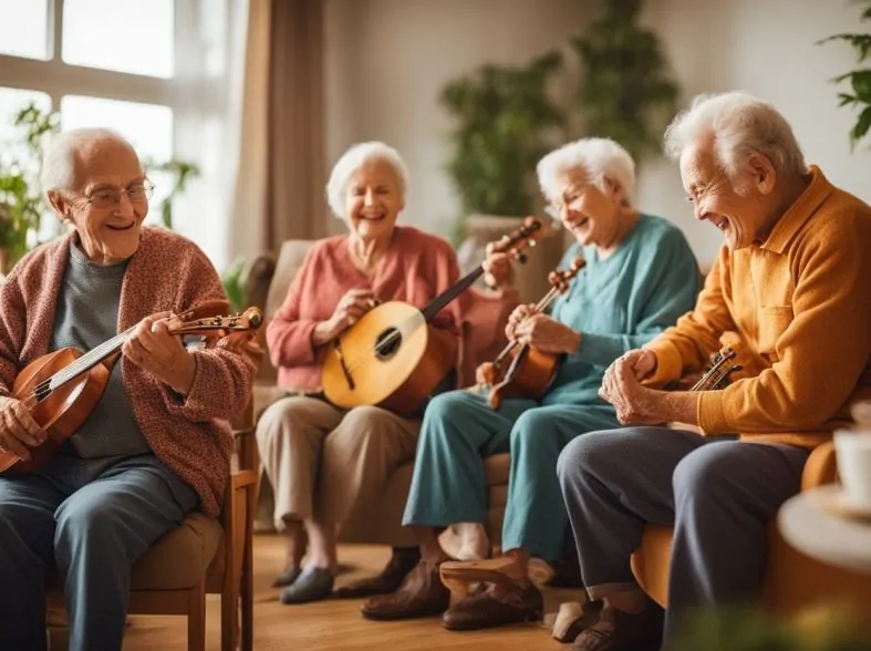Animation musicale pour maison de retraite